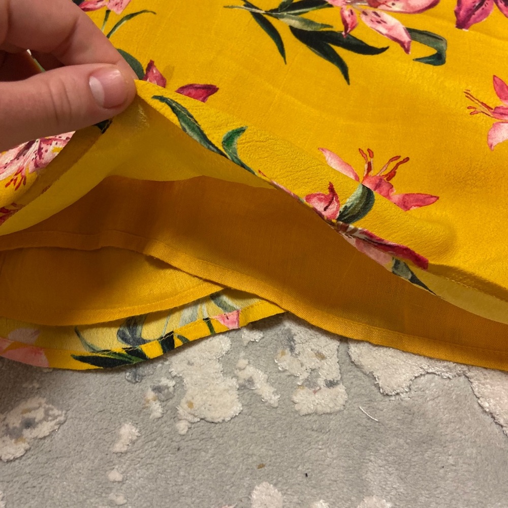 Beach Riot Yellow Floral Mini Dress - Picture 4 of 8